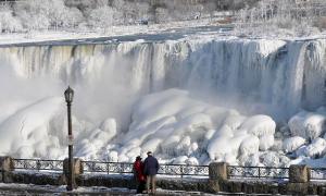 frozen niagara falls
