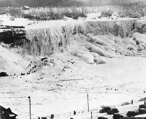 Niagara Falls Frozen In 1936